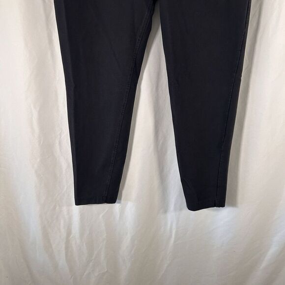 Express Joggers Women's Medium Black Pull On Drawstring Pockets Cotton Blend - Picture 3 of 10